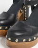 Free People Free People Cecelia Studded Clogs Black Leather - 6