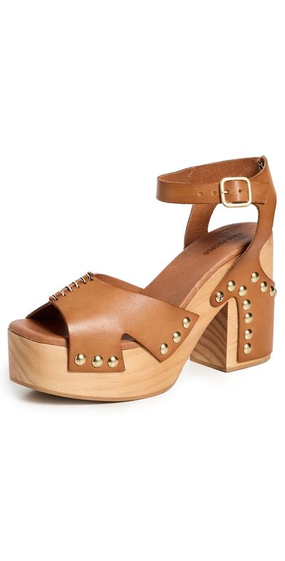 Free People Free People Cecily Clog Platform Sandals Tan 11