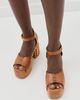 Free People Free People Cecily Clog Platform Sandals Tan 11 - 3