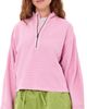 Free People Free People Celeste Quarterzip Sweatshirt Hummingbird Pink - 1