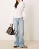 Free People Free People cerine relaxed bootcut jeans in light blue - 1
