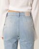 Free People Free People cerine relaxed bootcut jeans in light blue - 4