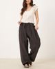Free People Free People chambers laid back pull on pants in black - 1