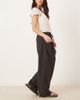 Free People Free People chambers laid back pull on pants in black - 2