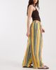 Free People Free People chambers laid back pull on pants in butter yellow stripes - 1
