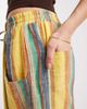 Free People Free People chambers laid back pull on pants in butter yellow stripes - 4