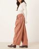 Free People Free People chambers laid back pull on pants in canyon sunset-Brown - 2