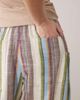 Free People Free People chambers laid back pull on pants in ivory combo stripe-White - 4