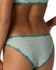 Free People Free People Charlie Lace Trim Stripe Bikini Brief - 2