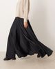Free People Free People chilco maxi skirt with side slit in black - 2