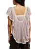 Free People Free People Clara Ruffled High Low Hem Top - 3