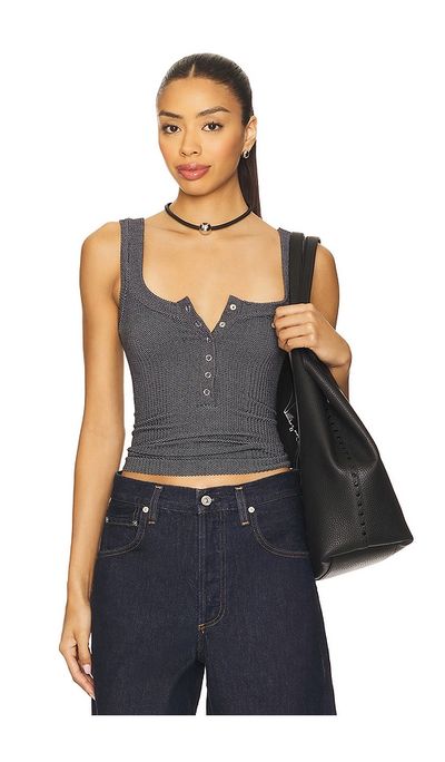 Free People Free People Clean Slate Henley Tank
