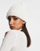 Free People Free People Cloud ribbed beanie-White - 3