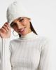 Free People Free People Cloud ribbed beanie-White - 4