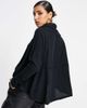 Free People Free People Cozy time funnel neck top-Black - 2