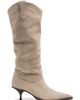 Free People Free People Daisy Slouch Kitten Heel Leather Boot - 2