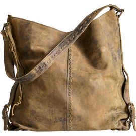 Free People Free People Dallas Distressed Leather Shoulder Bag