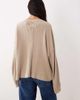 Free People Free People dawson pocket detail waffle knit top in smooth stone-Neutral - 4