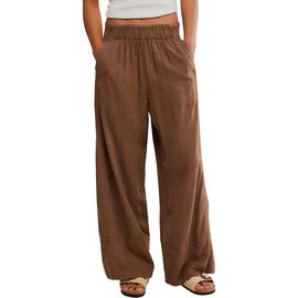 Free People Free People Day's End Linen & Cotton Pants