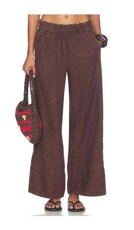 Free People Free People Days End Linen Pull On