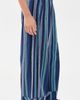 Free People Free People Days End Solar Linen Stripe Pants Navy Combo - 4