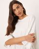 Free People Free People devon relaxed fit t-shirt in ivory-White - 1