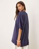 Free People Free People devon relaxed fit t-shirt in navy - 2