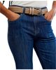 Free People Free People Double Knot High Rise Straight Leg Jeans in Aegean - 5
