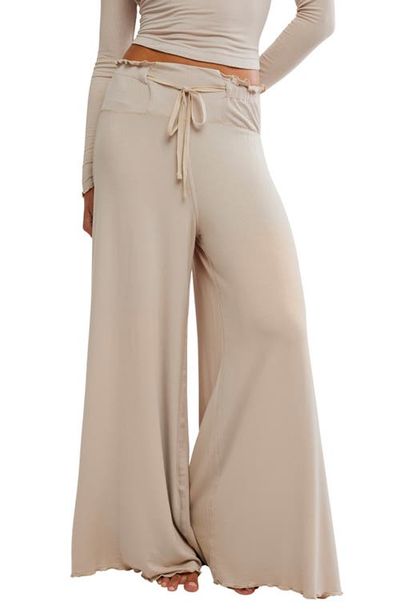Free People Free People Dream State Wide Leg Lounge Pants