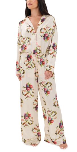 Free People Free People Dreamy Days Pajamas Set Antique Ivory