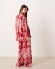 Free People Free People dreamy days printed pajama set in cherry-Red - 3