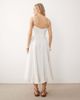 Free People Free People drop waist midi dress in coconut milk-White - 4