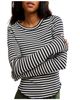 Free People Free People Easy Does It Striped Crewneck Tee - 4