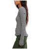 Free People Free People Easy Does It Striped Crewneck Tee - 5