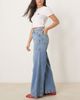Free People Free People eden baggy wide leg jeans in mid-wash blue - 3