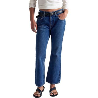 Free People Free People Elowen Crop Kick Flare Jeans