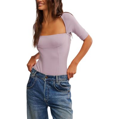 Free People Free People Everly Square Neck Bodysuit
