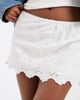 Free People Free People eyes on you skort in ivory-White - 2