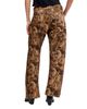 Free People Free People Fable Low Rise Print Bowed Jeans in Chocolate - 3