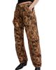 Free People Free People Fable Low Rise Print Bowed Jeans in Chocolate - 5