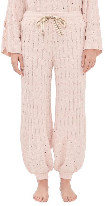 Free People Free People Fireside Crush Joggers Cream