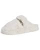 Free People Free People First Frost Faux Fur Slippers Snow - 1