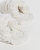 Free People Free People First Frost Faux Fur Slippers Snow - 4