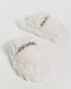 Free People Free People First Frost Faux Fur Slippers Snow - 5