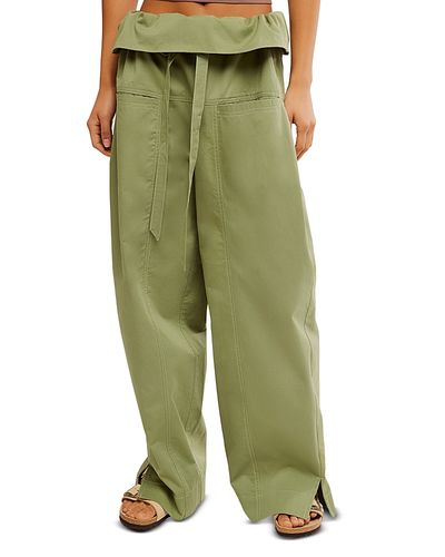 Free People Free People Fisherman Wide Leg Pants