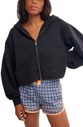 Free People Free People FP Movement A Cut Above Cotton Zip Hoodie