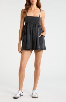 Free People Free People FP Movement Hot Shot Strappy Romper