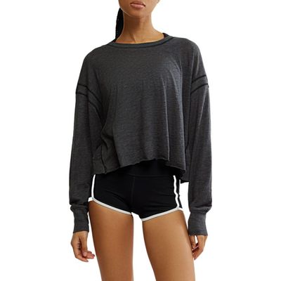 Free People Free People FP Movement My Time Layer Open Back Crop Top