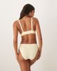 Free People Free People from the start bikini briefs in butter yellow - 3