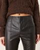 Free People Free People Glow Up faux leather flared pants in black-pink - 4